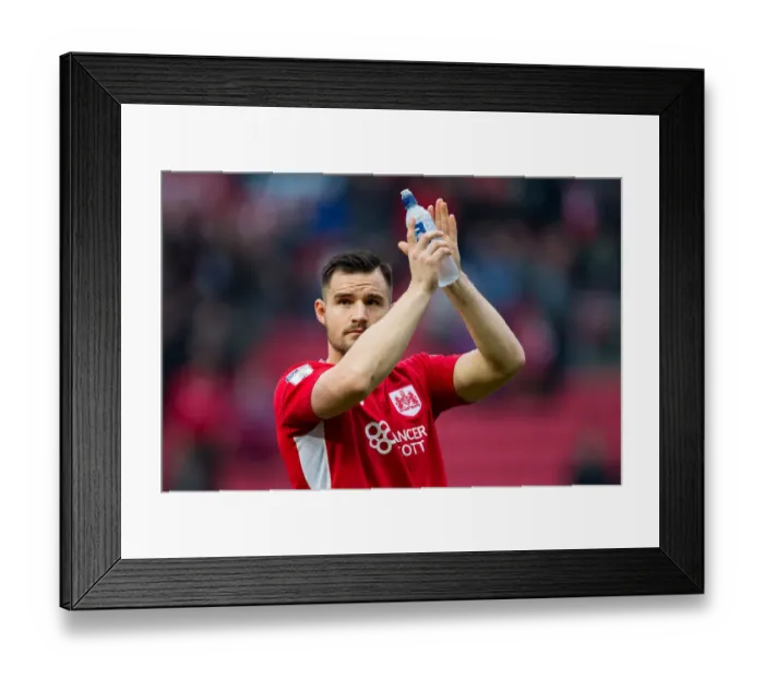 Framed Print : Bristol City vs Fleetwood Town: Bailey Wright in Action at Ashton Gate Stadium, FA Cup Third Round Proper Framed Print : Bristol City vs Fleetwood Town: Bailey Wright in Action at Ashton Gate Stadium, FA Cup Third Round Proper