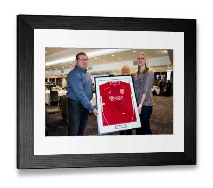 Framed Print : Sky Bet Championship Shirt Presentations: Bristol City vs. Cardiff City at Ashton Gate Stadium (January 14, 2017) Framed Print : Sky Bet Championship Shirt Presentations: Bristol City vs. Cardiff City at Ashton Gate Stadium (January 14, 2017)