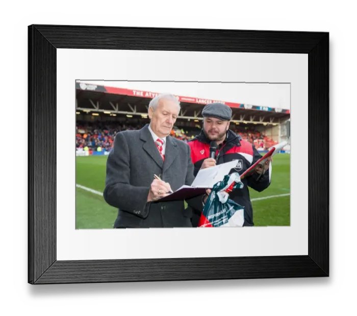 Framed Print : Half Time Draw Announcement at Ashton Gate: Bristol City vs. Cardiff City, Sky Bet Championship (January 14, 2017) Framed Print : Half Time Draw Announcement at Ashton Gate: Bristol City vs. Cardiff City, Sky Bet Championship (January 14, 2017)