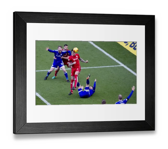 Framed Print : Aden Flint Chases Down the Goal: Intense Moment from Bristol City vs. Cardiff City (Sky Bet Championship, 14 / 01 / 2017) Framed Print : Aden Flint Chases Down the Goal: Intense Moment from Bristol City vs. Cardiff City (Sky Bet Championship, 14 / 01 / 2017)