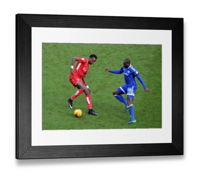 Framed Print : Tammy Abraham in Action: Bristol City vs. Cardiff City, Sky Bet Championship (January 14, 2017) Framed Print : Tammy Abraham in Action: Bristol City vs. Cardiff City, Sky Bet Championship (January 14, 2017)