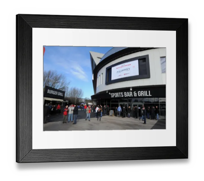 Framed Print : Sea of Supporters: Bristol City vs. Cardiff City at Ashton Gate Framed Print : Sea of Supporters: Bristol City vs. Cardiff City at Ashton Gate