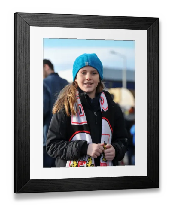 Framed Print : Sky Bet Championship: Thrilling Atmosphere at Ashton Gate - Bristol City vs. Cardiff City (14 / 01 / 2017)
