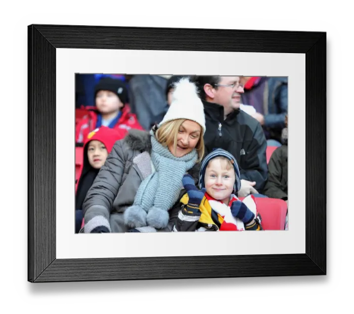 Framed Print : Thrilling Rivalry: Bristol City vs. Cardiff City at Ashton Gate