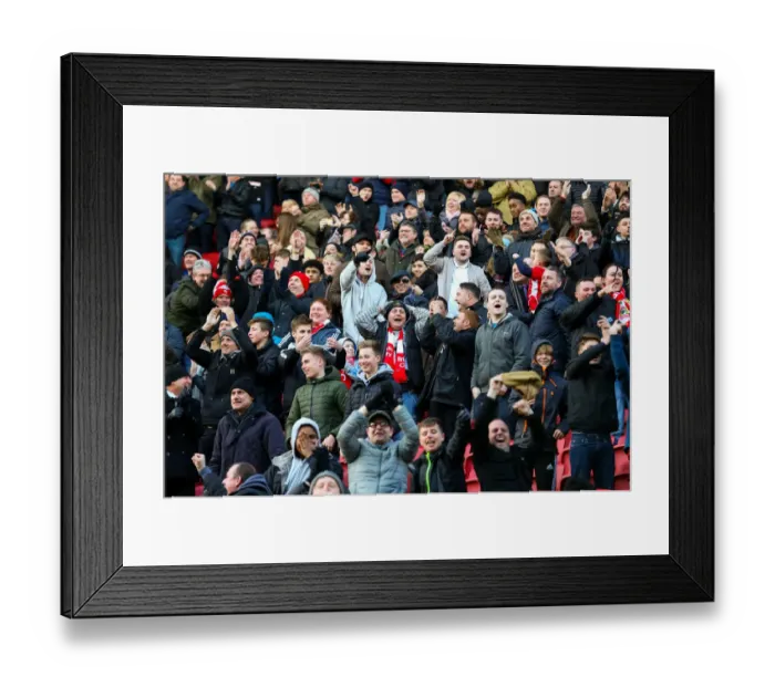Framed Print : Bristol City Fans Go Wild: Joe Bryan Scores the Winning Goal Against Cardiff City (Sky Bet Championship, 2017) Framed Print : Bristol City Fans Go Wild: Joe Bryan Scores the Winning Goal Against Cardiff City (Sky Bet Championship, 2017)