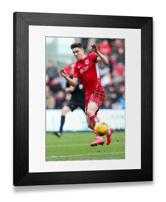 Framed Print : Bristol City vs Cardiff City: Callum O'Dowda's Thrilling Performance at Ashton Gate Stadium, Sky Bet Championship (January 14, 2017)