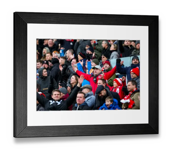Framed Print : Bristol City Fans Go Wild: 2-1 Comeback Victory Over Cardiff City in Sky Bet Championship Framed Print : Bristol City Fans Go Wild: 2-1 Comeback Victory Over Cardiff City in Sky Bet Championship