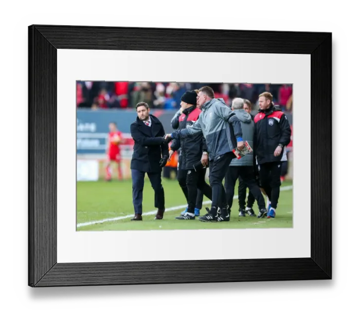 Framed Print : Lee Johnson's Disappointment: Bristol City's 2-3 Defeat to Cardiff City Framed Print : Lee Johnson's Disappointment: Bristol City's 2-3 Defeat to Cardiff City