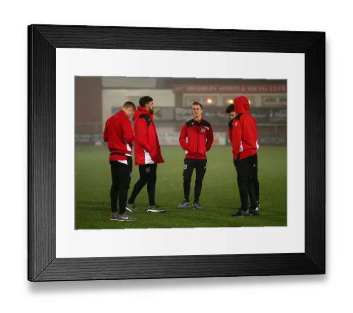 Framed Print : Bristol City Players Prepare for FA Cup Third Round Replay at Fleetwood Town's Highbury Stadium Framed Print : Bristol City Players Prepare for FA Cup Third Round Replay at Fleetwood Town's Highbury Stadium