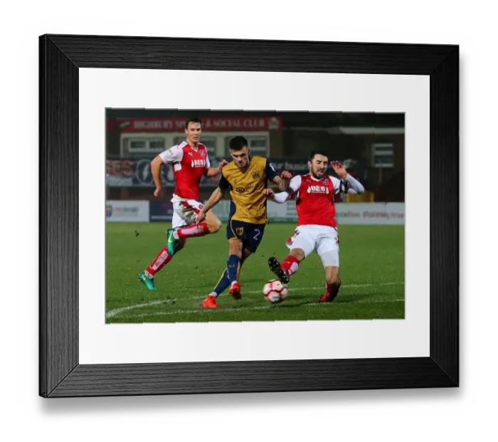 Framed Print : Jamie Paterson Scores First Goal: Fleetwood Town vs. Bristol City, FA Cup Third Round Replay Framed Print : Jamie Paterson Scores First Goal: Fleetwood Town vs. Bristol City, FA Cup Third Round Replay