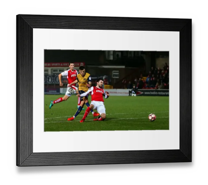 Framed Print : Jamie Paterson Scores the Opener: Bristol City's FA Cup Upset at Fleetwood Town Framed Print : Jamie Paterson Scores the Opener: Bristol City's FA Cup Upset at Fleetwood Town