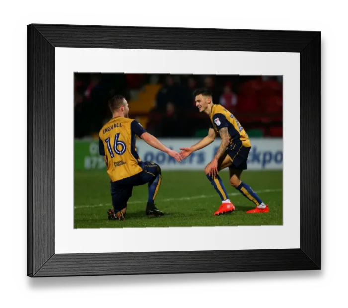 Framed Print : Jamie Paterson Scores the Opener: Bristol City's FA Cup Triumph at Fleetwood Town Framed Print : Jamie Paterson Scores the Opener: Bristol City's FA Cup Triumph at Fleetwood Town