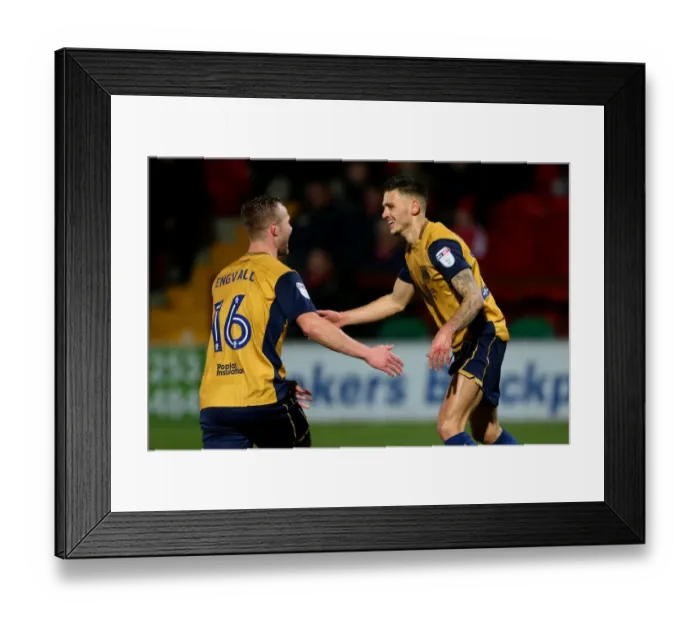 Framed Print : Jamie Paterson Scores the Opener: Bristol City's FA Cup Triumph over Fleetwood Town Framed Print : Jamie Paterson Scores the Opener: Bristol City's FA Cup Triumph over Fleetwood Town
