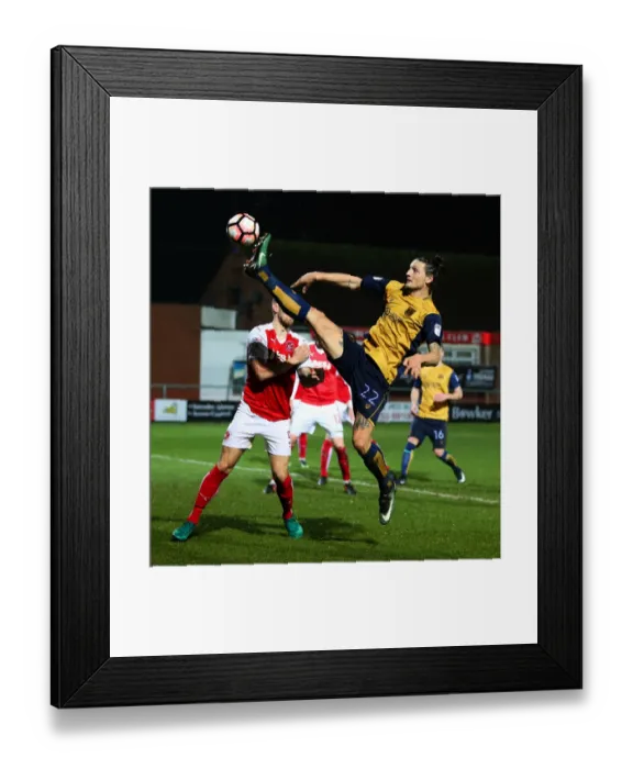 Framed Print : Milan Djuric's Stretch for Goal: Fleetwood Town vs. Bristol City FA Cup Replay Framed Print : Milan Djuric's Stretch for Goal: Fleetwood Town vs. Bristol City FA Cup Replay