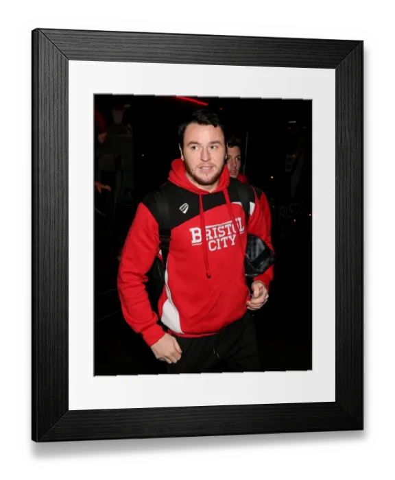 Framed Print : Bristol City's Lee Tomlin Arrives at Highbury Stadium Ahead of FA Cup Replay vs Fleetwood Town Framed Print : Bristol City's Lee Tomlin Arrives at Highbury Stadium Ahead of FA Cup Replay vs Fleetwood Town