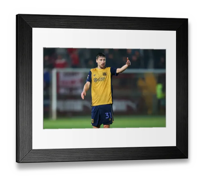 Framed Print : Bristol City's Jens Hegeler in Action during FA Cup Replay Showdown vs Fleetwood Town at Highbury Stadium Framed Print : Bristol City's Jens Hegeler in Action during FA Cup Replay Showdown vs Fleetwood Town at Highbury Stadium