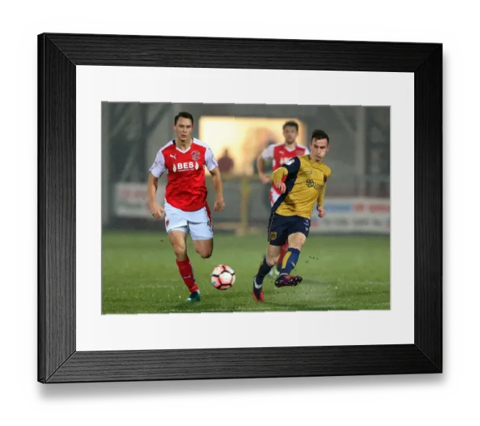 Framed Print : Joe Bryan in Action: FA Cup Third Round Replay at Fleetwood Town's Highbury Stadium Framed Print : Joe Bryan in Action: FA Cup Third Round Replay at Fleetwood Town's Highbury Stadium