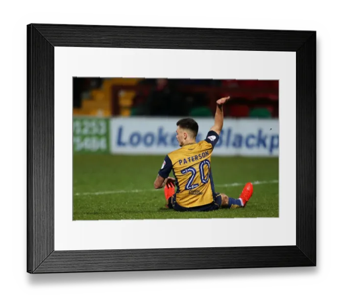 Framed Print : Bristol City's Jamie Paterson Scores First Goal in FA Cup Third Round Replay Against Fleetwood Town Framed Print : Bristol City's Jamie Paterson Scores First Goal in FA Cup Third Round Replay Against Fleetwood Town