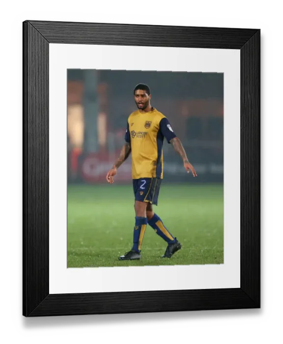 Framed Print : Mark Little in Action: Bristol City vs. Fleetwood Town - FA Cup Third Round Replay Framed Print : Mark Little in Action: Bristol City vs. Fleetwood Town - FA Cup Third Round Replay