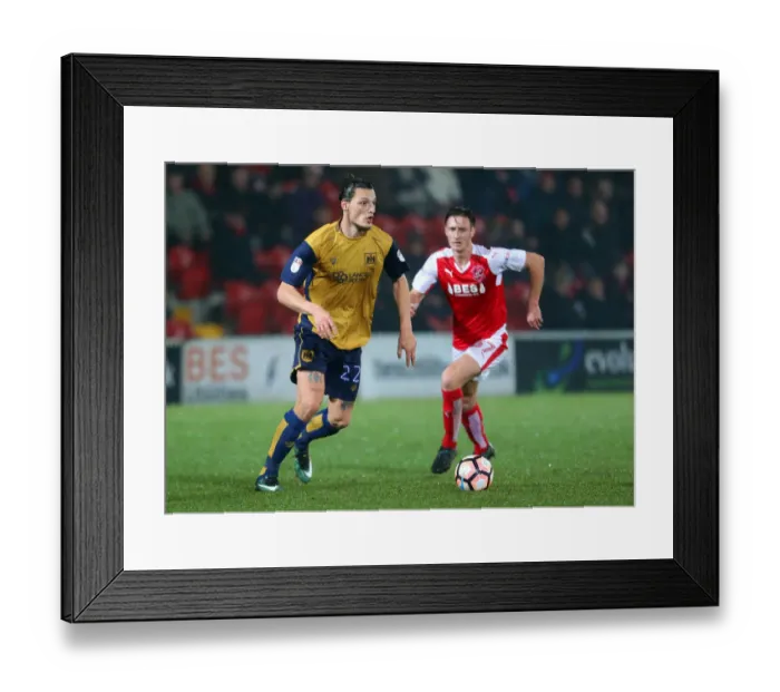 Framed Print : Milan Djuric in Action: Bristol City vs Fleetwood Town, Emirates FA Cup Third Round Replay at Highbury Stadium Framed Print : Milan Djuric in Action: Bristol City vs Fleetwood Town, Emirates FA Cup Third Round Replay at Highbury Stadium