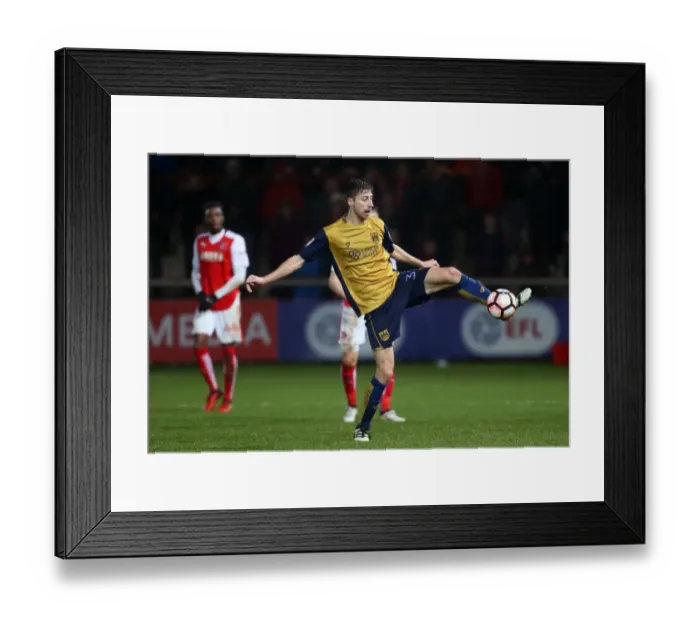 Framed Print : Bristol City's Jens Hegeler in Action during FA Cup Replay Showdown against Fleetwood Town at Highbury Stadium Framed Print : Bristol City's Jens Hegeler in Action during FA Cup Replay Showdown against Fleetwood Town at Highbury Stadium