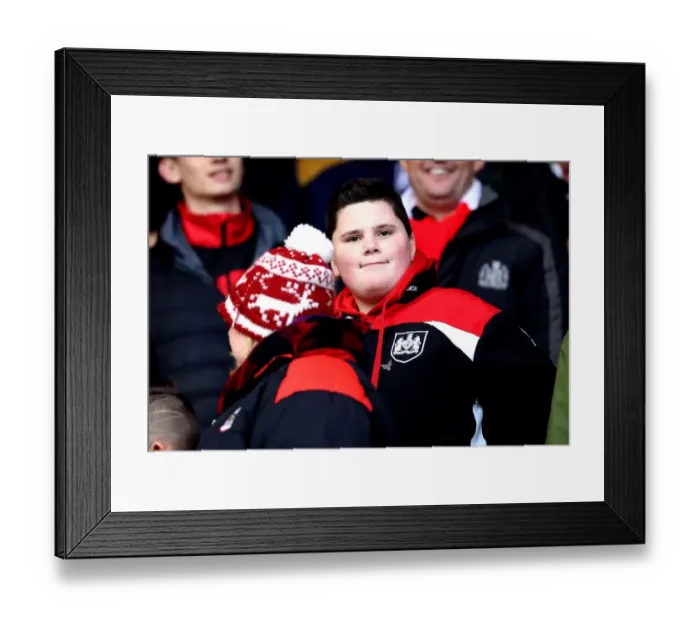 Framed Print : Bristol City Fans Rally at The City Ground: Sky Bet Championship Clash with Nottingham Forest (January 2017) Framed Print : Bristol City Fans Rally at The City Ground: Sky Bet Championship Clash with Nottingham Forest (January 2017)