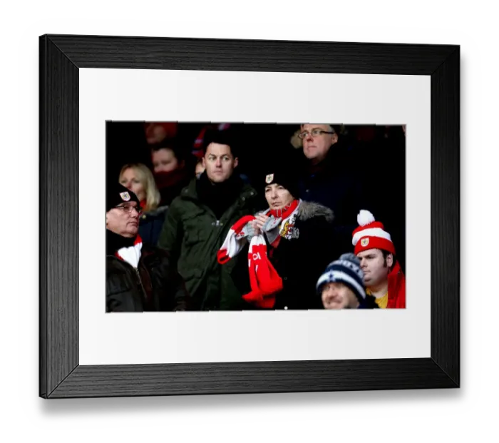 Framed Print : Bristol City Fans Rally at The City Ground during Nottingham Forest vs. Bristol City (Sky Bet Championship, January 2017) Framed Print : Bristol City Fans Rally at The City Ground during Nottingham Forest vs. Bristol City (Sky Bet Championship, January 2017)
