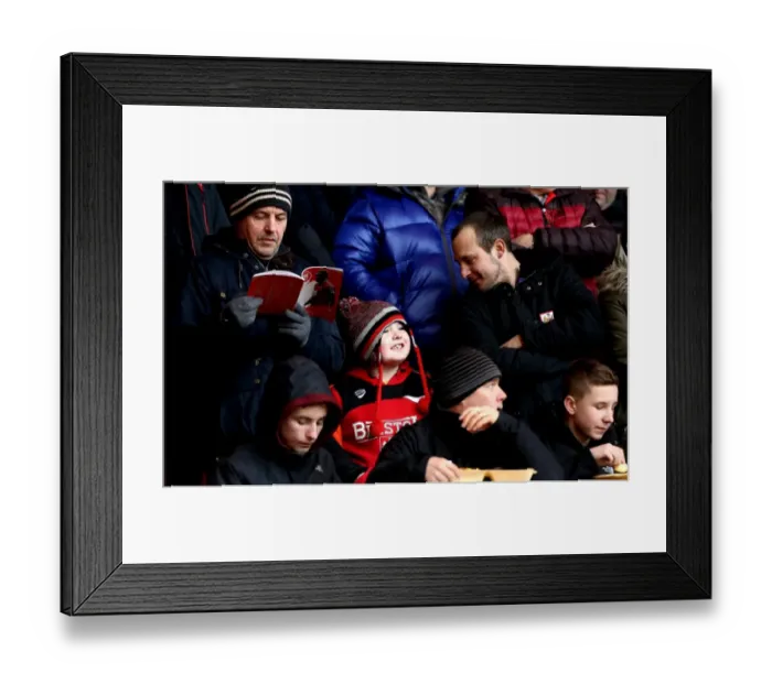 Framed Print : Bristol City Fans Rally at The City Ground during Sky Bet Championship Match vs. Nottingham Forest (January 2017) Framed Print : Bristol City Fans Rally at The City Ground during Sky Bet Championship Match vs. Nottingham Forest (January 2017)