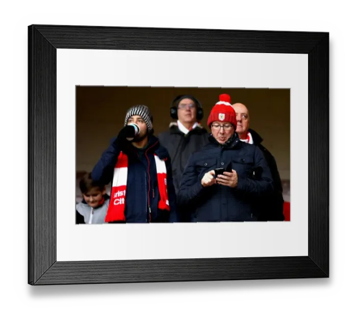 Framed Print : Bristol City Fans Rally at The City Ground: Nottingham Forest vs. Bristol City (2017) Framed Print : Bristol City Fans Rally at The City Ground: Nottingham Forest vs. Bristol City (2017)