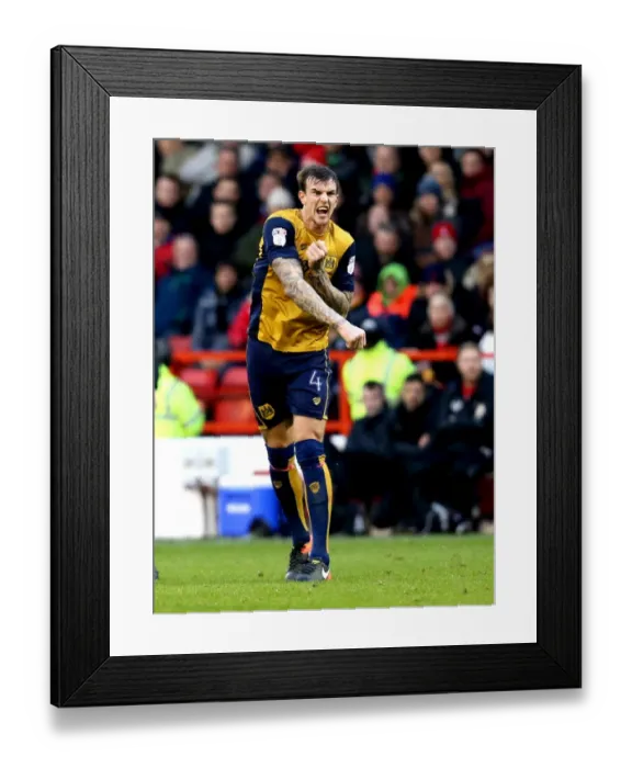 Framed Print : Aden Flint's Frustration: Nottingham Forest vs. Bristol City, Sky Bet Championship (January 2017) Framed Print : Aden Flint's Frustration: Nottingham Forest vs. Bristol City, Sky Bet Championship (January 2017)