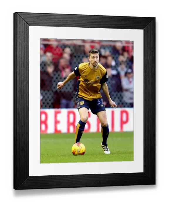 Framed Print : Jens Hegeler of Bristol City in Action Against Nottingham Forest, Sky Bet Championship 2017 Framed Print : Jens Hegeler of Bristol City in Action Against Nottingham Forest, Sky Bet Championship 2017