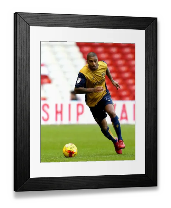 Framed Print : Mark Little of Bristol City in Action Against Nottingham Forest, Sky Bet Championship 2017