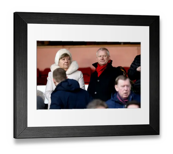 Framed Print : Steve Lansdown at The City Ground: Nottingham Forest vs. Bristol City, 2017