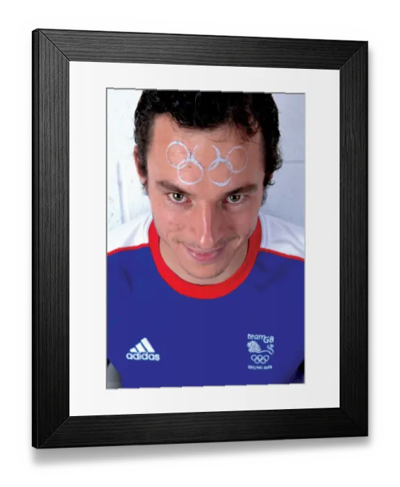 Framed Print : Chris Weale: Portrait of Determination, Bristol City Football Club 08-09