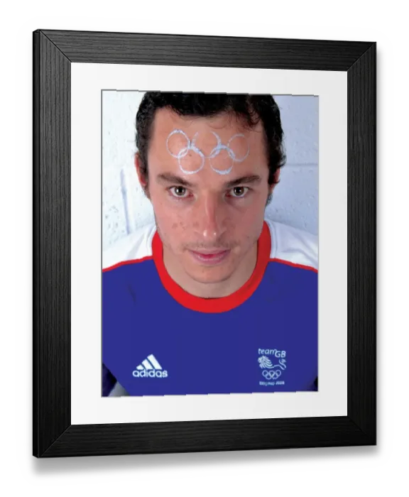 Framed Print : Chris Weale: A Symbol of Determination in Bristol City Football Club's 08-09 Season