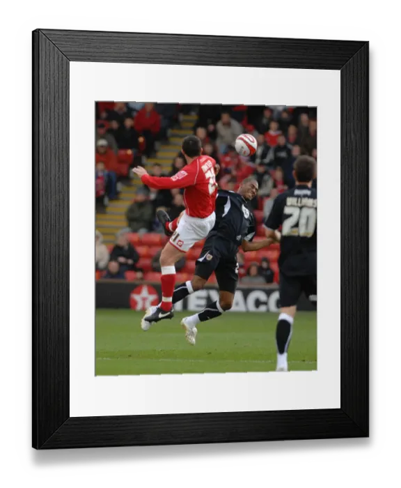Framed Print : Bristol City vs. Barnsley: A Football Rivalry - Season 08-09