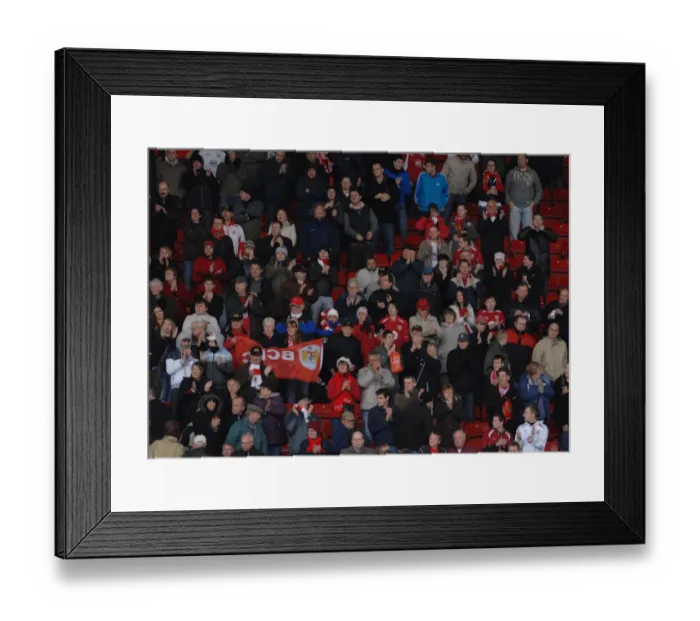 Framed Print : A Football Rivalry: Bristol City vs. Barnsley - Season 08-09