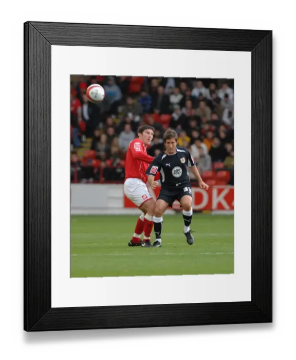 Framed Print : Barnsley vs. Bristol City: A Football Battle from the 08-09 Season Framed Print : Barnsley vs. Bristol City: A Football Battle from the 08-09 Season