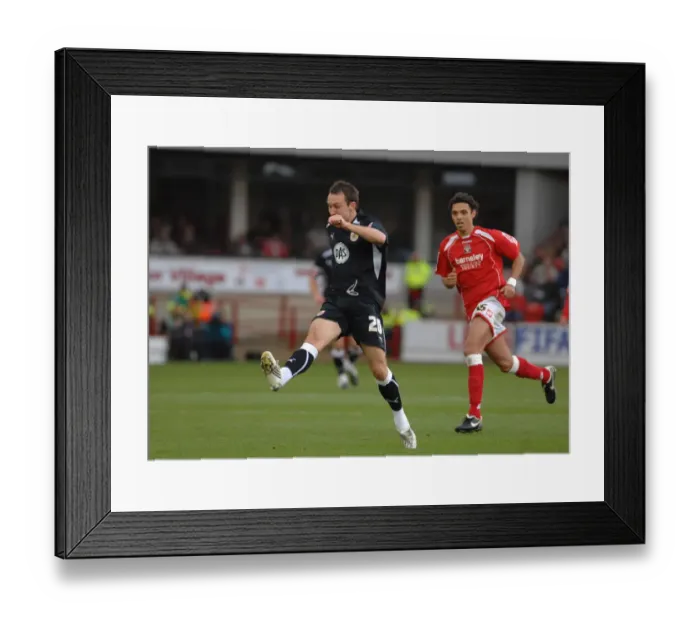 Framed Print : A Football Rivalry: Bristol City vs. Barnsley - Season 08-09 Framed Print : A Football Rivalry: Bristol City vs. Barnsley - Season 08-09