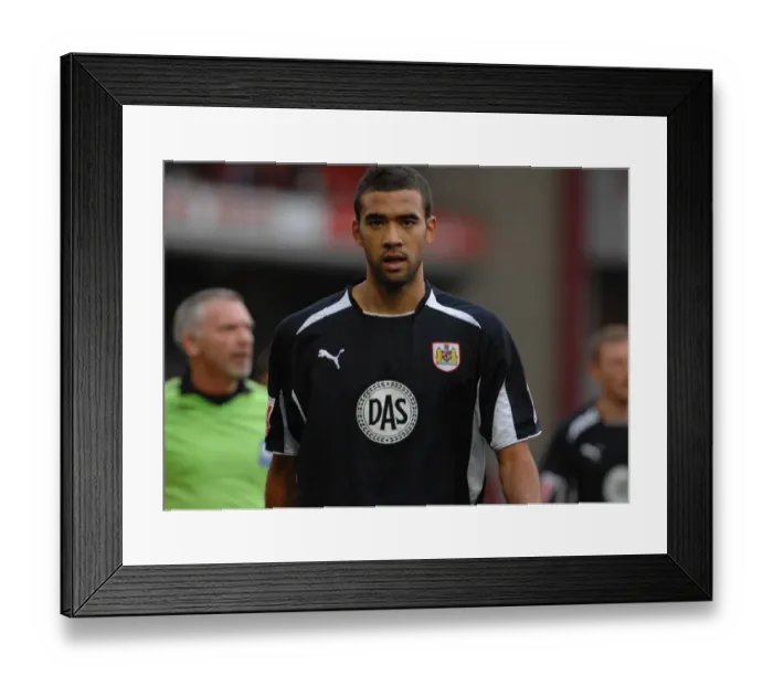 Framed Print : A Football Rivalry: Bristol City vs. Barnsley - Season 08-09
