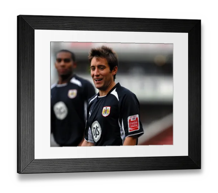 Framed Print : Bristol City vs. Barnsley: A Football Rivalry - Season 08-09