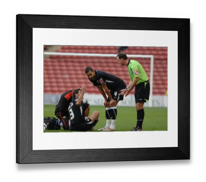 Framed Print : Barnsley vs. Bristol City: A Football Rivalry - Season 08-09