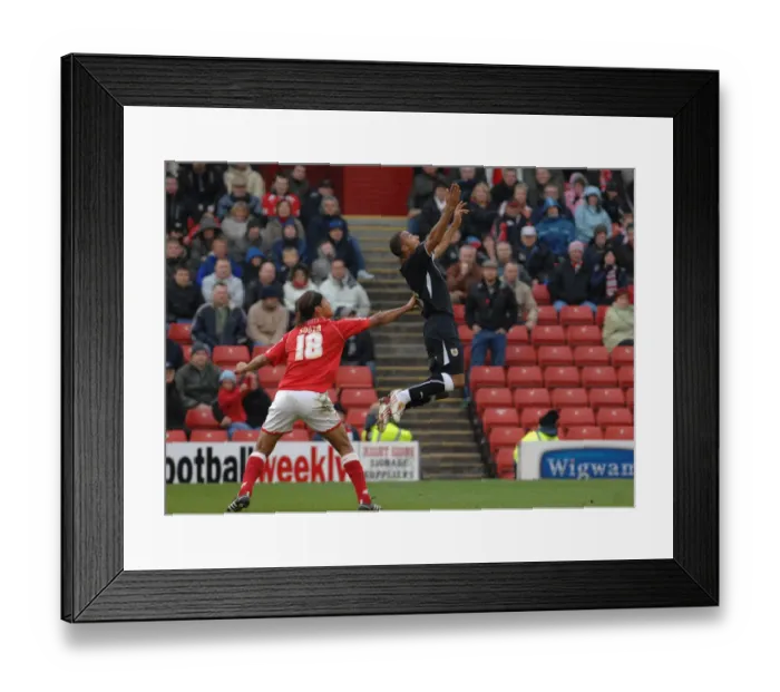Framed Print : A Football Rivalry: Bristol City vs. Barnsley - Season 08-09
