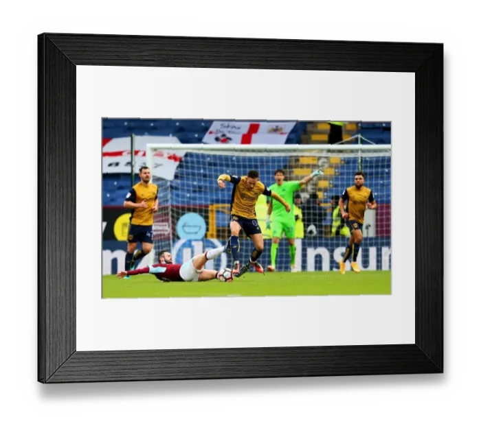 Framed Print : Burnley's Steven Defour Tackles Josh Brownhill of Bristol City in FA Cup Clash at Turf Moor (January 2017) Framed Print : Burnley's Steven Defour Tackles Josh Brownhill of Bristol City in FA Cup Clash at Turf Moor (January 2017)