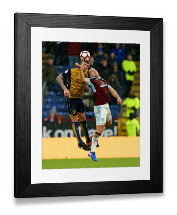 Framed Print : Aden Flint vs Michael Keane: Intense Battle at Turf Moor - Burnley vs Bristol City, FA Cup 2017 Framed Print : Aden Flint vs Michael Keane: Intense Battle at Turf Moor - Burnley vs Bristol City, FA Cup 2017