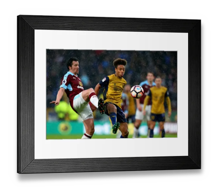 Framed Print : Bobby Reid vs Joey Barton: Clash at Turf Moor, FA Cup 2017 Framed Print : Bobby Reid vs Joey Barton: Clash at Turf Moor, FA Cup 2017