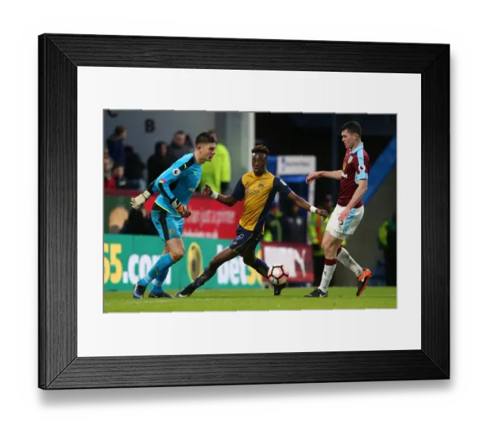 Framed Print : Tammy Abraham Pressures Nick Pope: Burnley vs. Bristol City, FA Cup Fourth Round Framed Print : Tammy Abraham Pressures Nick Pope: Burnley vs. Bristol City, FA Cup Fourth Round