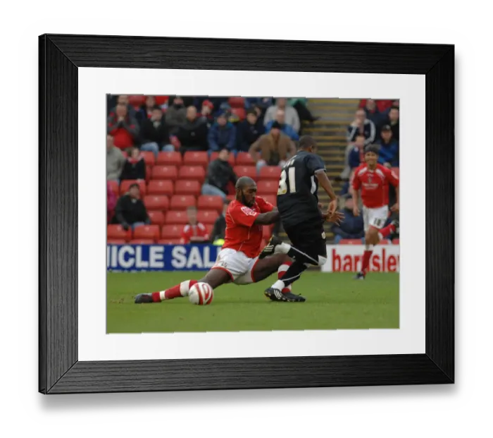 Framed Print : Bristol City vs. Barnsley: A Football Rivalry - Season 08-09