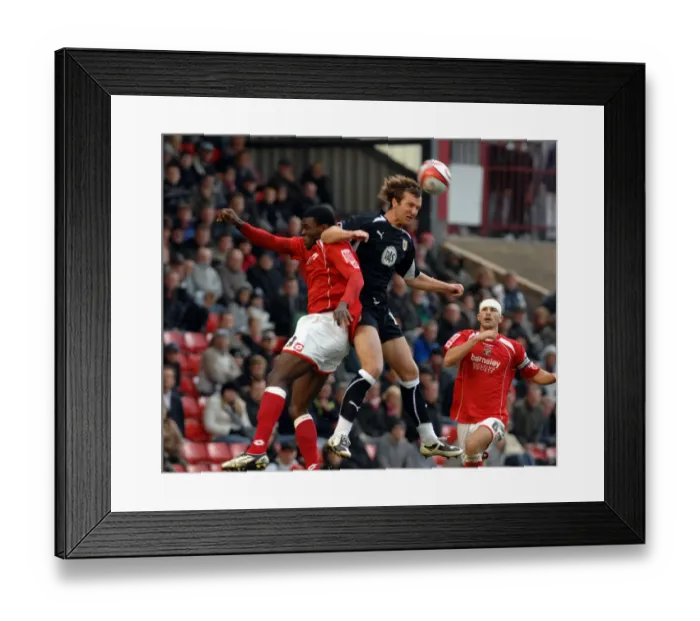 Framed Print : A Football Rivalry: Barnsley vs. Bristol City - Season 08-09