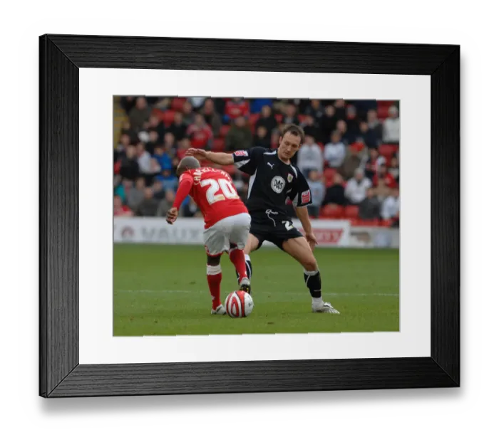 Framed Print : Bristol City vs. Barnsley: A Football Rivalry - Season 08-09